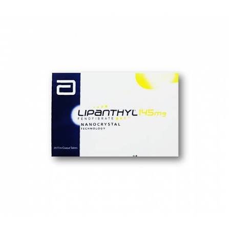 LIPANTHYL 145 MG 20 TAB