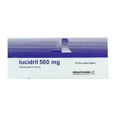 LUCIDRIL 500 MG 20 TAB
