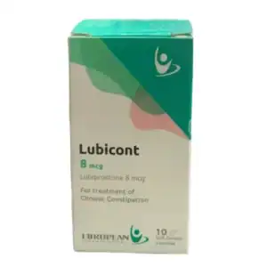 LUBICONT 8 MG 10 CAP