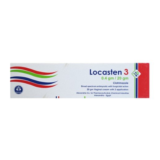 LOCASTEN 3 VAGINAL 0.2 GM / 20 GM CREAM