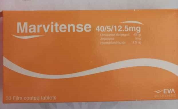 MARVITENSE 40/5/12.5 MG 30 TAB