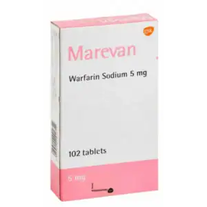 MAREVAN 5 MG 102 TAB