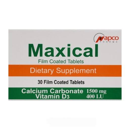 MAXICAL 600 MG 30 TAB س.ج