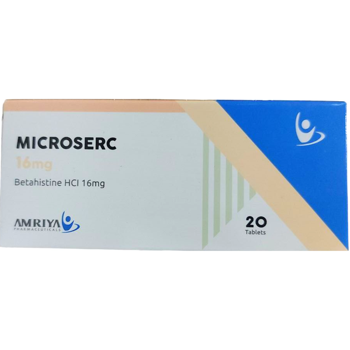 MICROSERC 16 MG 20 TAB