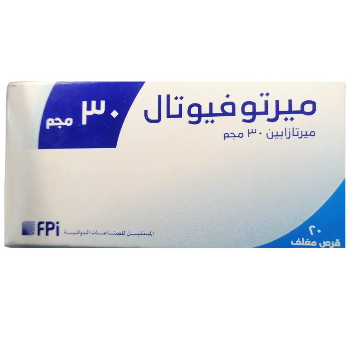 MIRTOFUTAL 30 MG 20 TAB س.ج