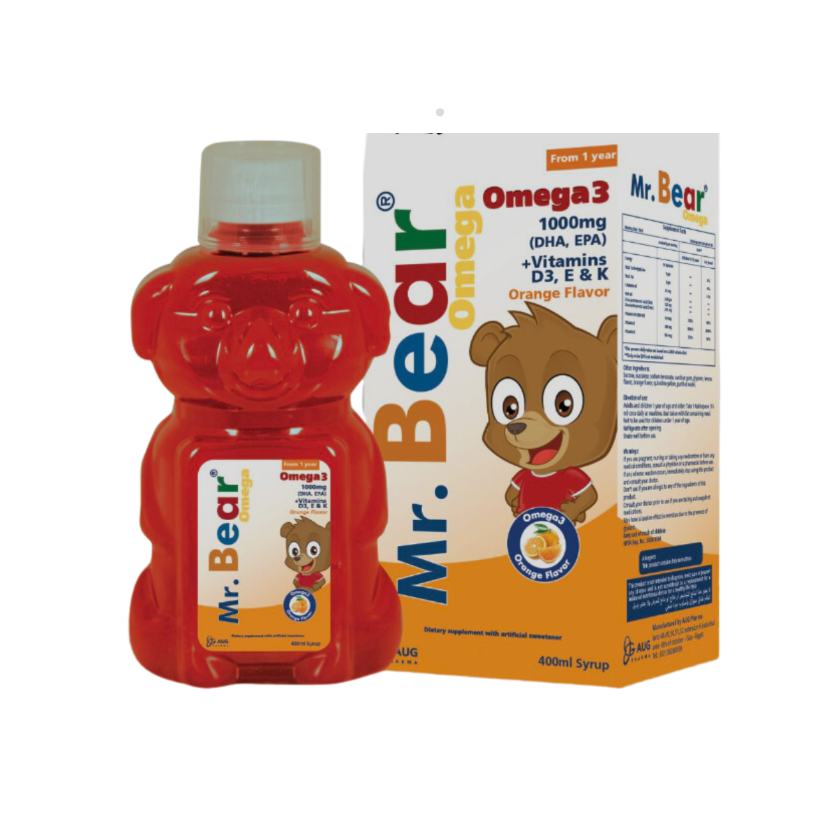 MR.BEAR OMEGA 400 ML SYRUP