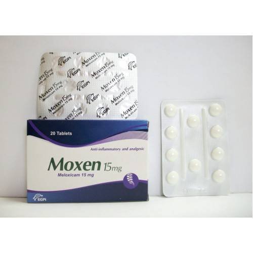 MOXEN 15 MG 20 TAB س.ج