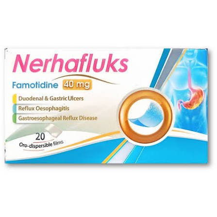NERHAFLUKS 40 MG 20 FILMS