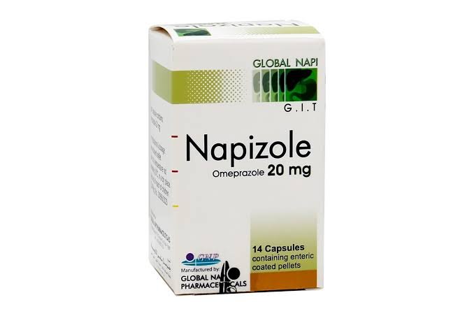 NAPIZOLE 20 MG 14 CAP س.ج