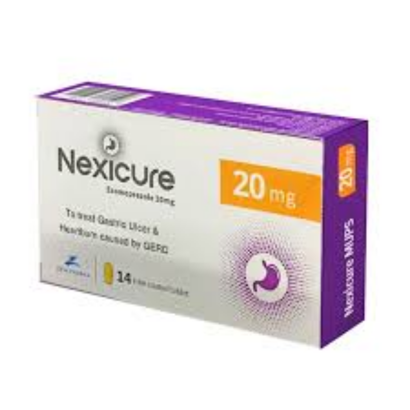 NEXICURE 20 MG 14 TAB