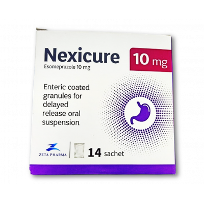 NEXICURE 10 MG 14 SACHET