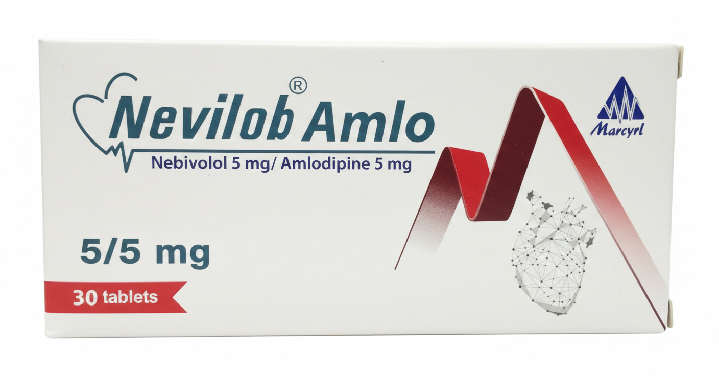 NEVILOB AMLO 5/5 MG 30 TAB