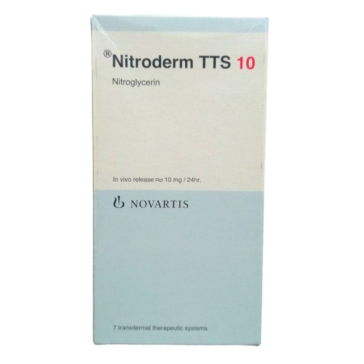 NITRODERM TTS 10 MG 7 PATCH