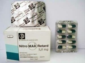 NITROMACK 2.5 MG 60 CAP س.ج