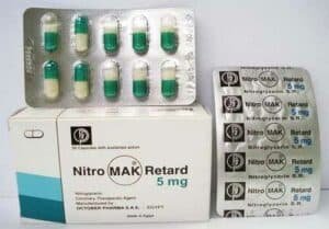NITROMACK RETARD 5 MG 30 CAP