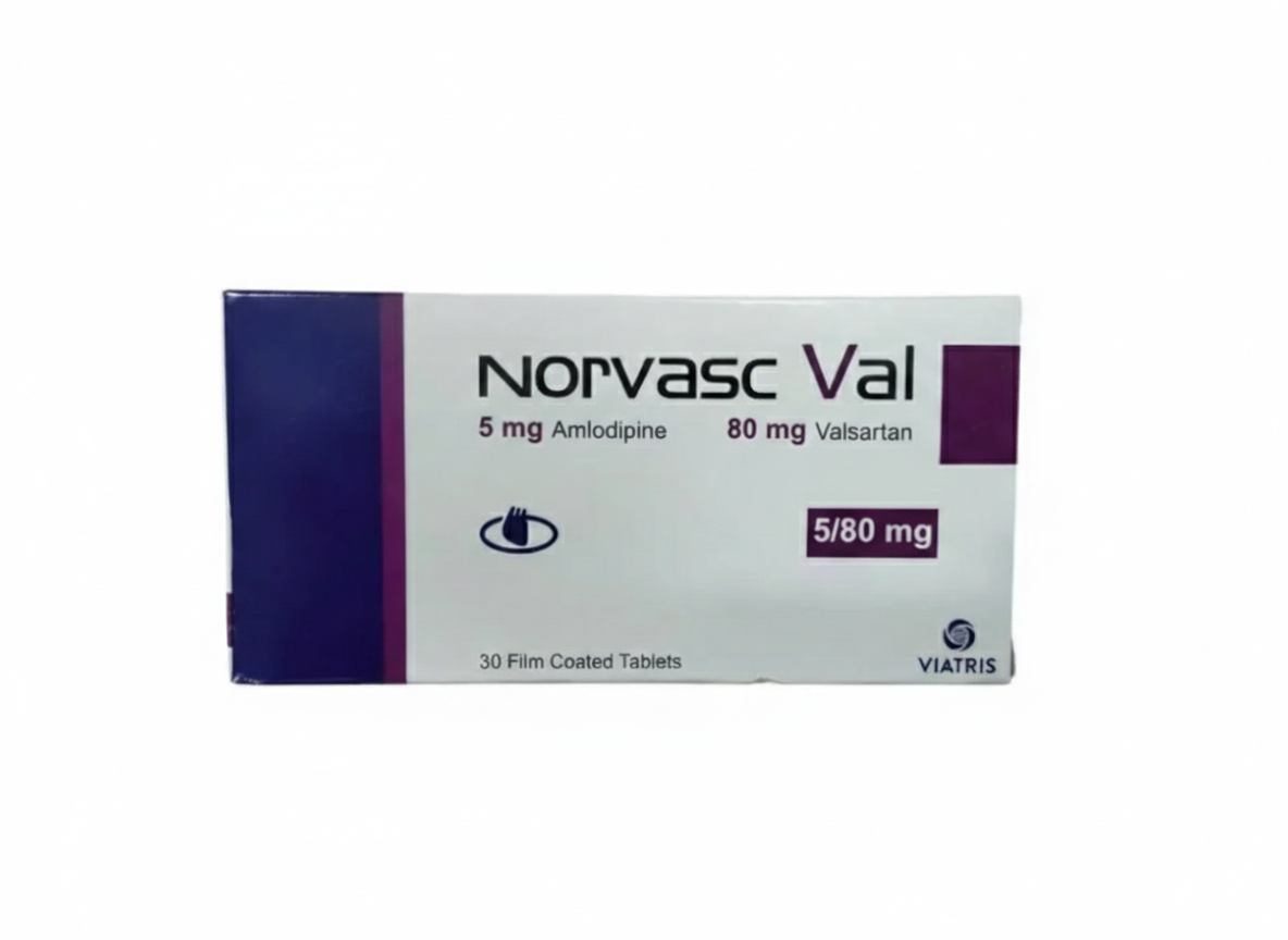 NORVASC VAL 5/80 MG 30 TAB