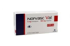 NORVASC VAL 5/160 MG 30 TAB
