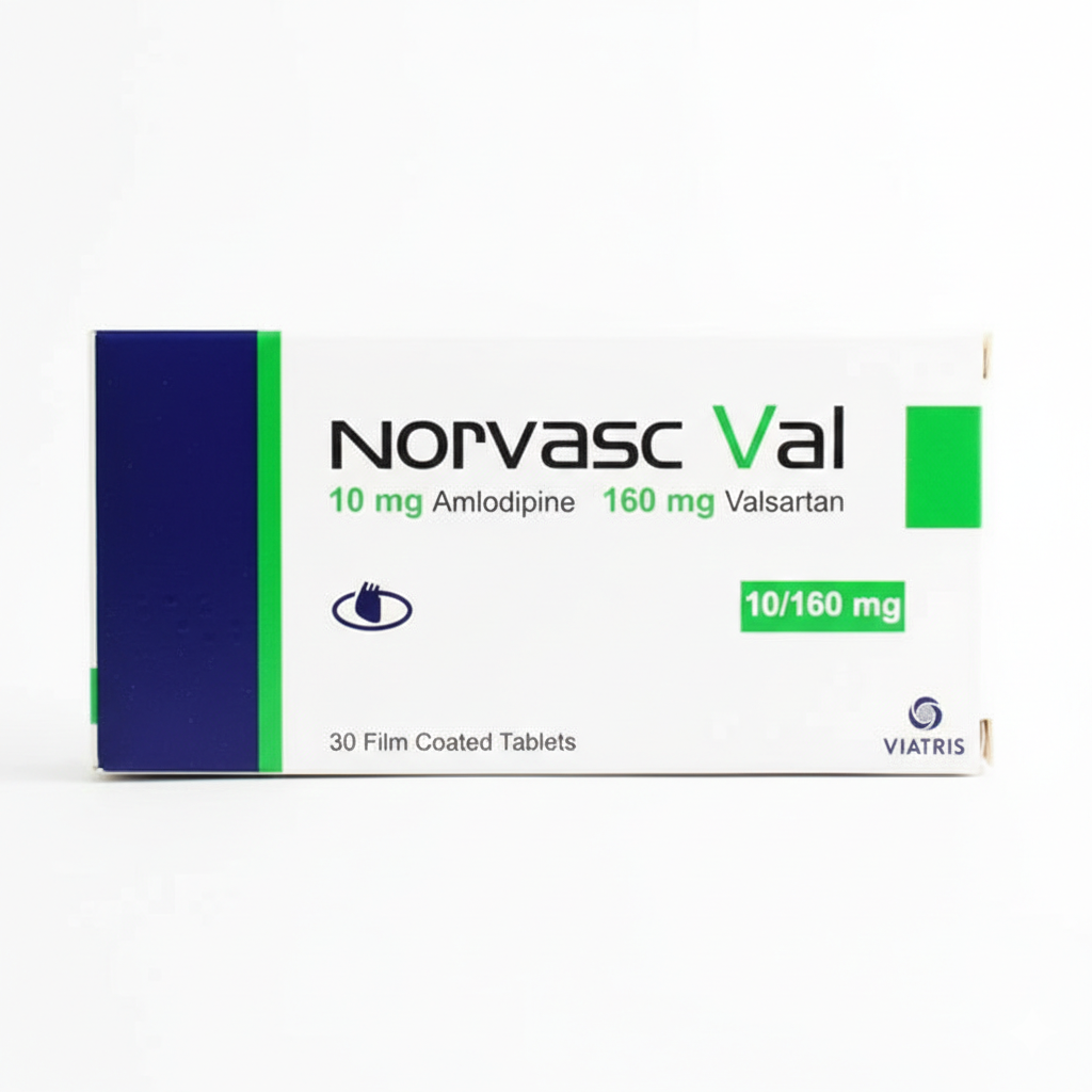 NORVASC VAL 10/160 MG 30 TAB