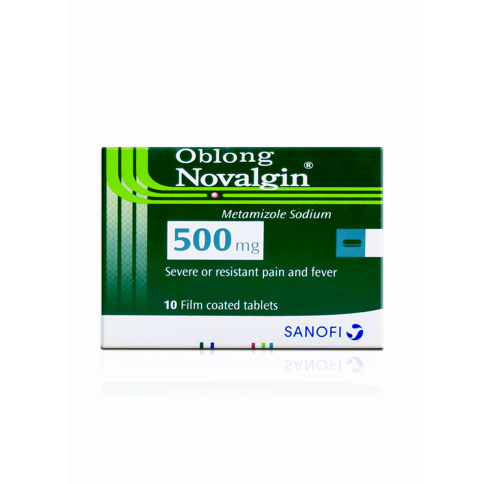 OBLONG NOVALGIN 10 TAB