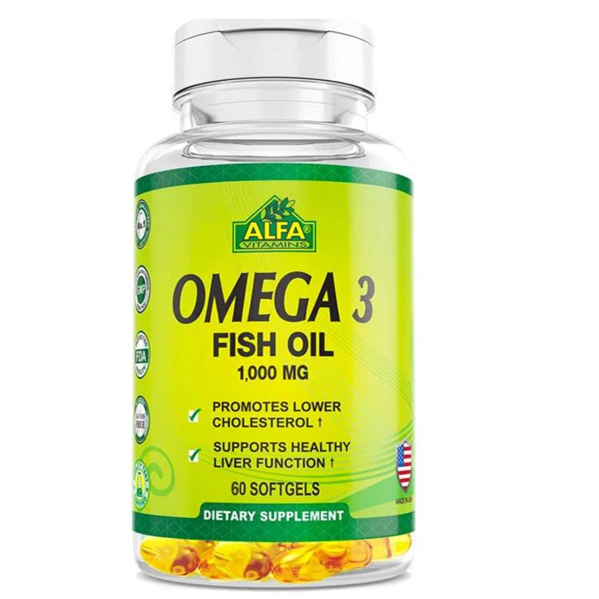 OMEGA-3 1000 MG 60 SOFTGELS ALFA