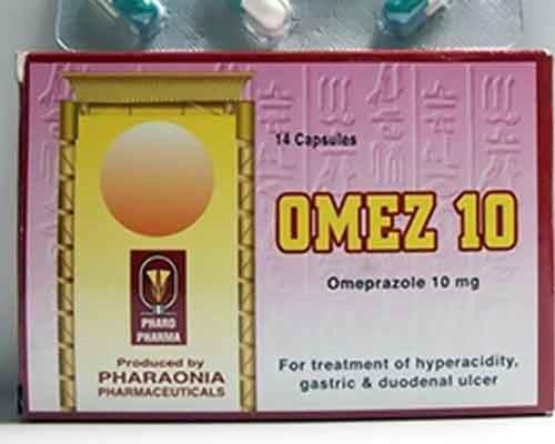 OMEZ 10 MG 14 CAP س.ج