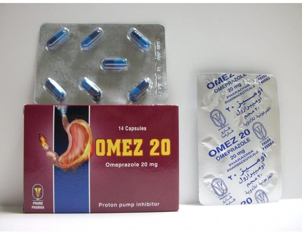 OMEZ 20 MG 14 CAP