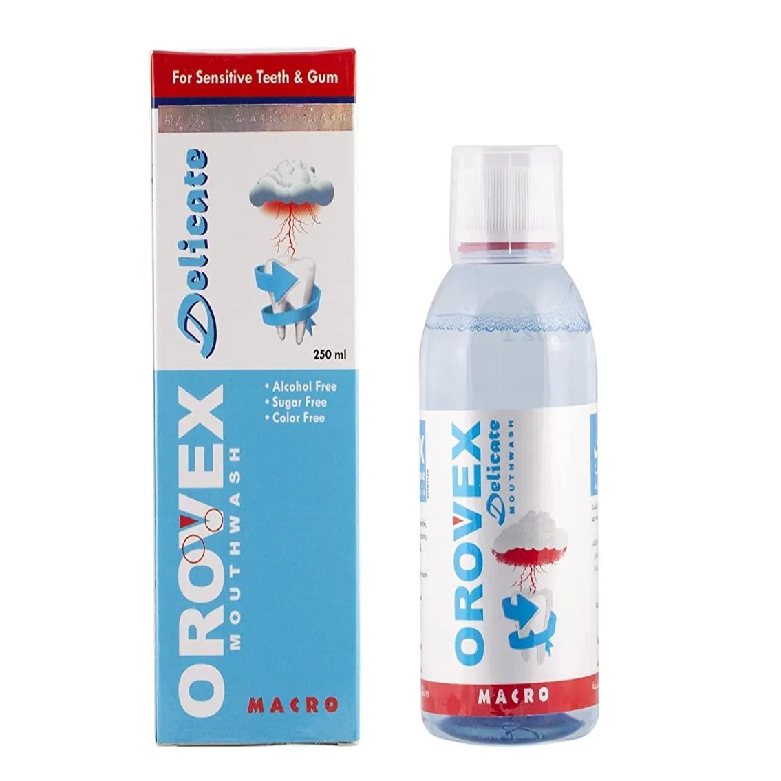 OROVEX DELICATE MOUTH WASH 250 ML