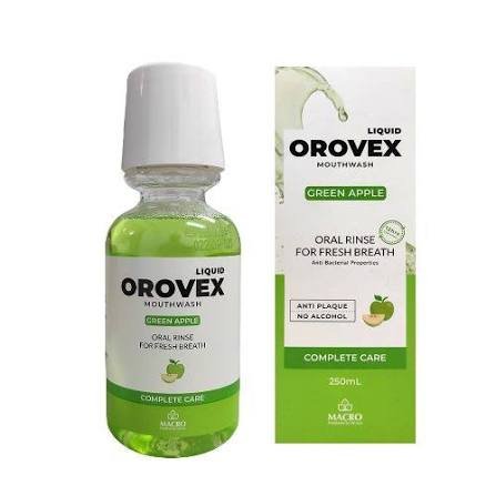 OROVEX APPLE MOUTH WASH 250ML