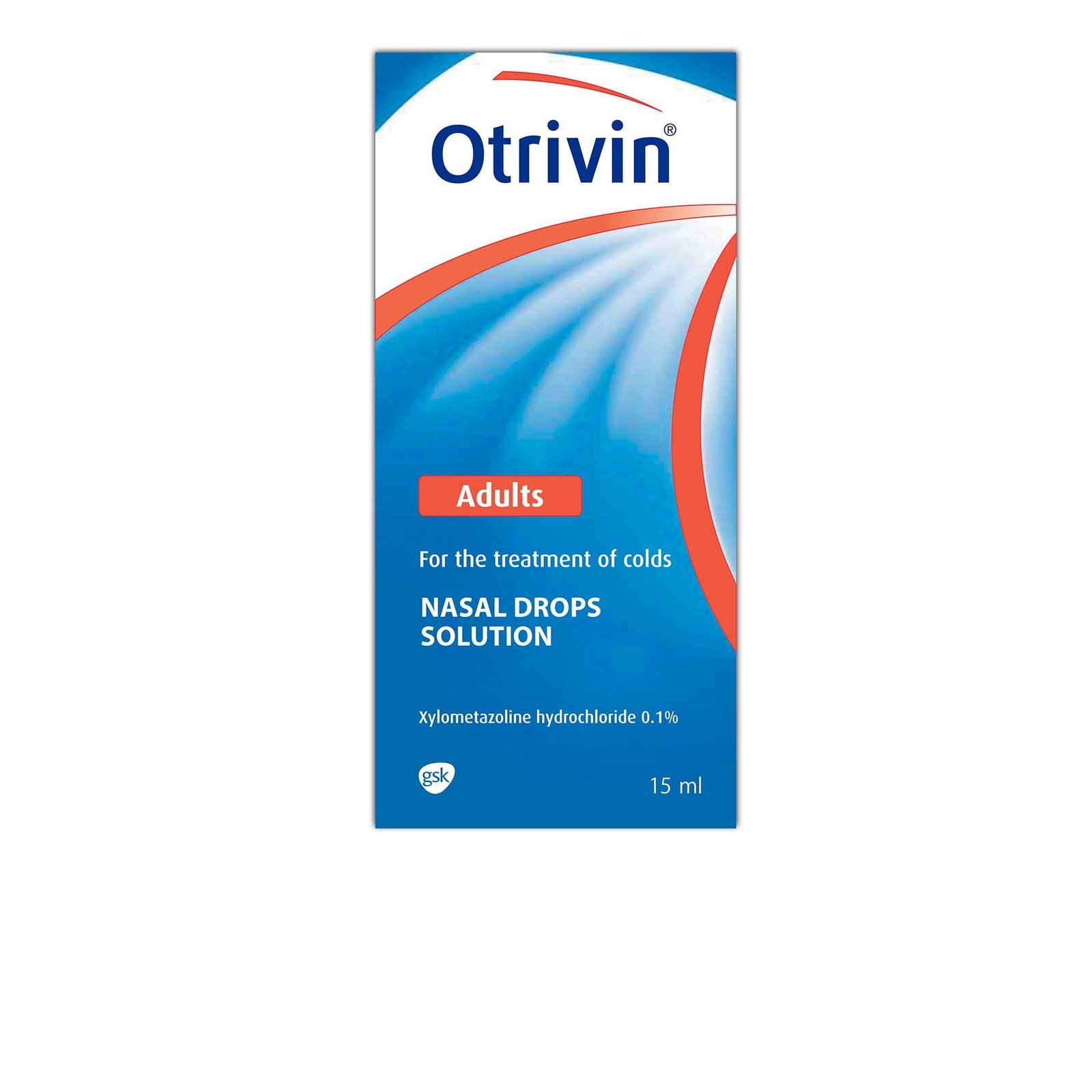 OTRIVIN ADULT NASAL DROPS 15 ML س.ج