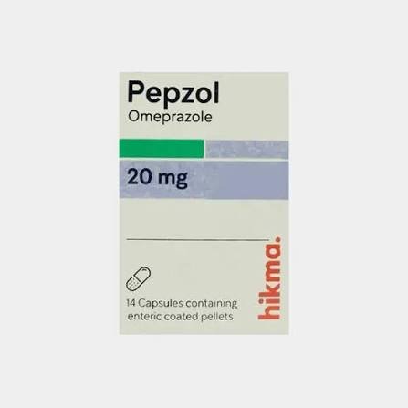 PEPZOL MR 20 MG 14 CAP س.ج