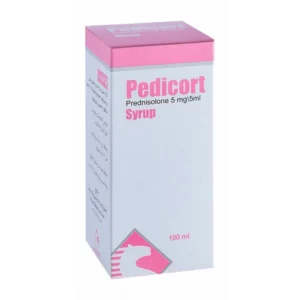 PEDICORT 5 MG / 5 ML SYRUP 100 ML