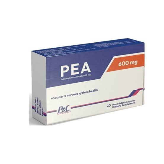 PEA 600 MG 20 CAP