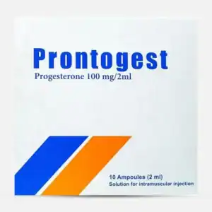 PRONTOGEST 100 MG 10 AMP
