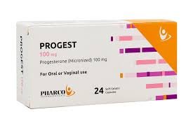 PROGEST 100 MG 24 CAPS س ج