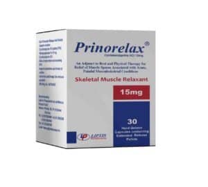 PRINORELAX 15 MG 30 CAP