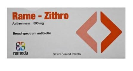 RAME-ZITHRO 500 MG 6 TAB