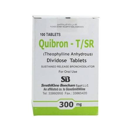 QUIBRON -SR- 300 MG 100 TAB