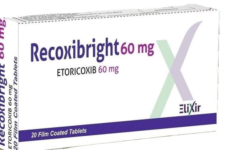 RECOXIBRIGHT 60 MG 20 TAB س.ج
