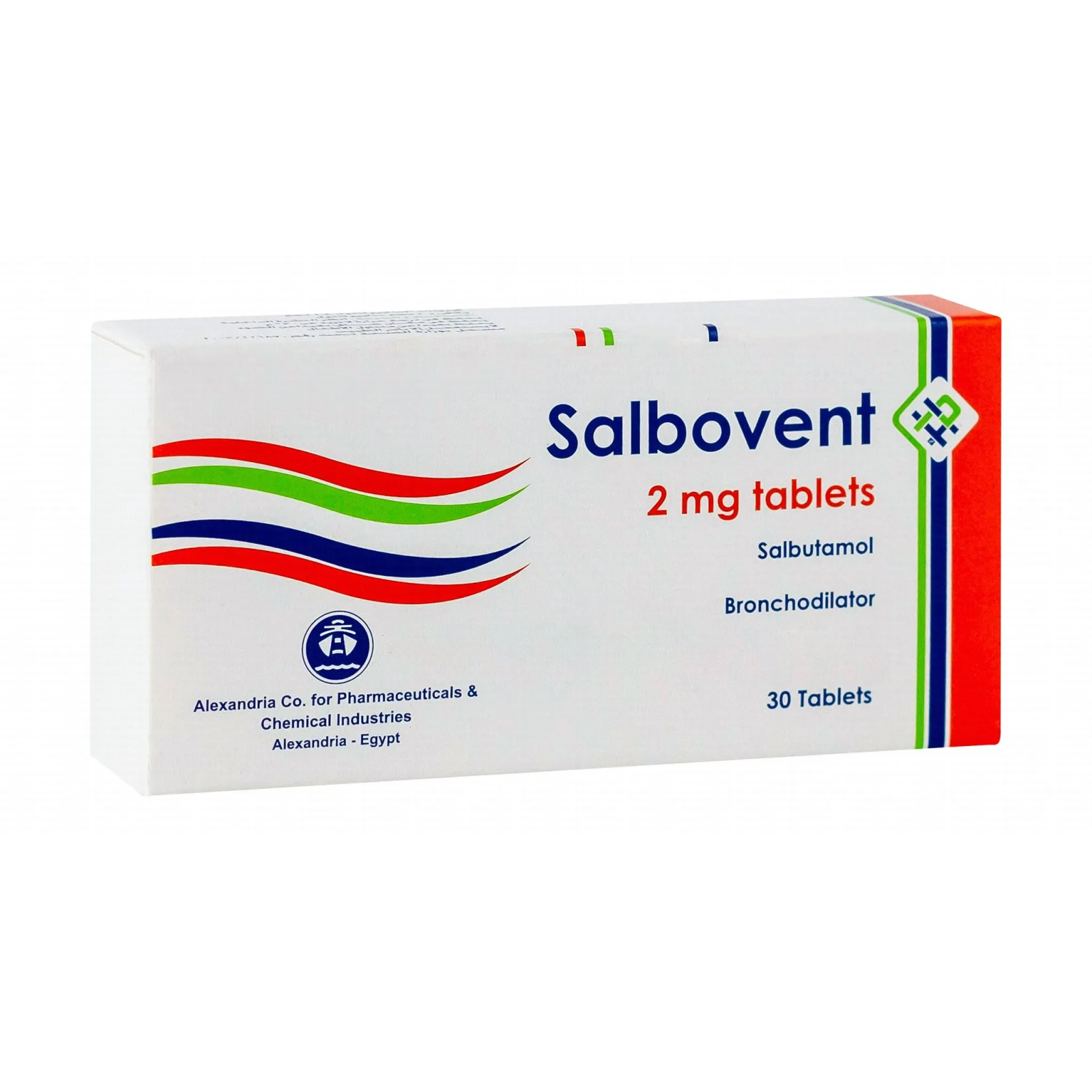 SALBOVENT 2 MG 30 TAB س ج