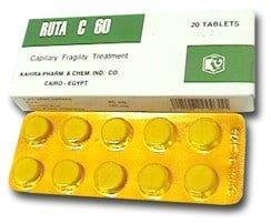 RUTA - C 60 MG 20 TAB س.ج