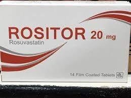 ROSITOR 20 MG 14 TAB س.ج