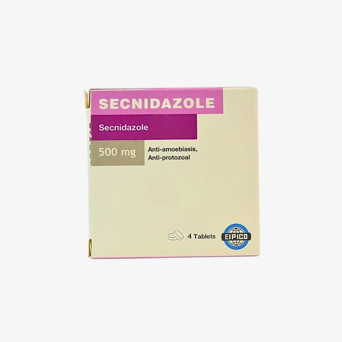 SECNIDAZOLE 500 MG 4 TAB