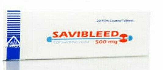 SAVIBLEED 500 MG 20 TAB س.ج