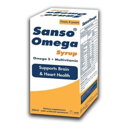 SANSO OMEGA SYRUP 200 ML