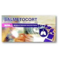 SALMETOCORT 50/250 MG 60 CAPS
