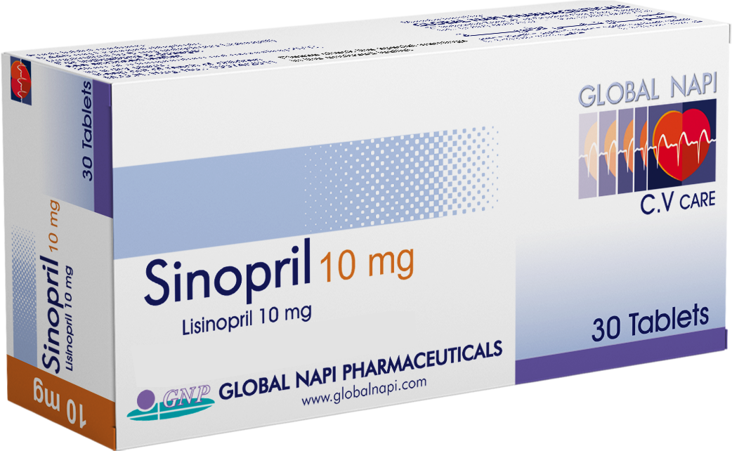 SINOPRIL 10 MG 30 TAB