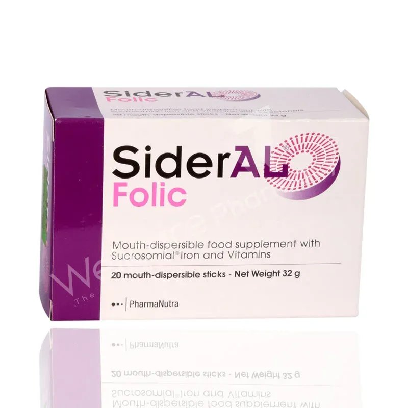 SIDERAL FOLIC 20 SACHETS