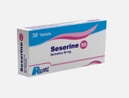 SESERINE 50 MG 30 TAB