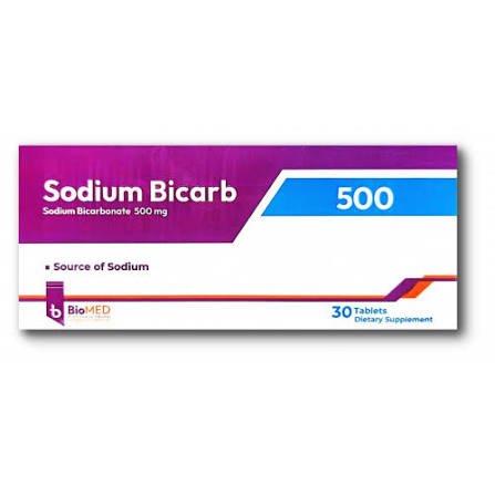 SODIUM BICARB 500 MG 30 CAPS س.ج
