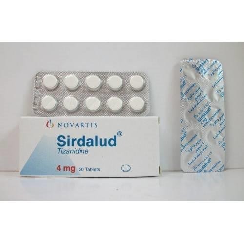 SIRDALUD 4 MG 20 TAB س ج
